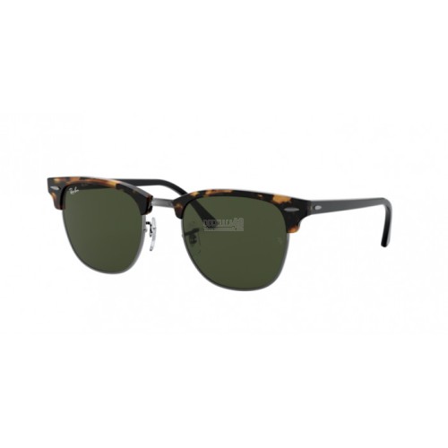 Occhiale da Sole Ray-Ban 0RB3016 CLUBMASTER - SPOTTED BLACK HAVANA 1157
