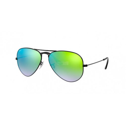 Occhiale da Sole Ray-Ban 0RB3025 AVIATOR LARGE METAL - SHINY BLACK 002/4J