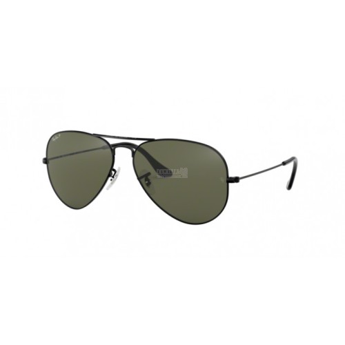 Occhiale da Sole Ray-Ban 0RB3025 AVIATOR LARGE METAL - BLACK 002/58