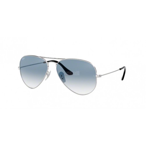 Occhiale da Sole Ray-Ban 0RB3025 AVIATOR LARGE METAL - SILVER 003/3F