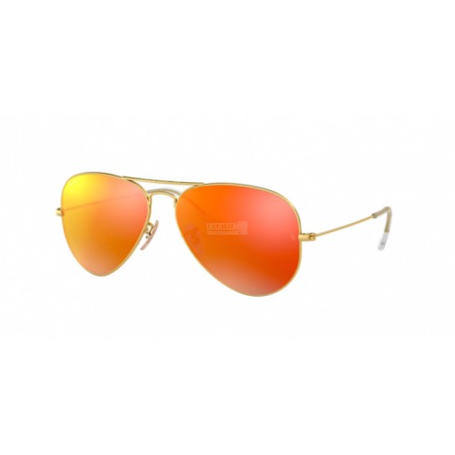 Occhiale da Sole Ray-Ban 0RB3025 AVIATOR LARGE METAL - MATTE GOLD 112/4D