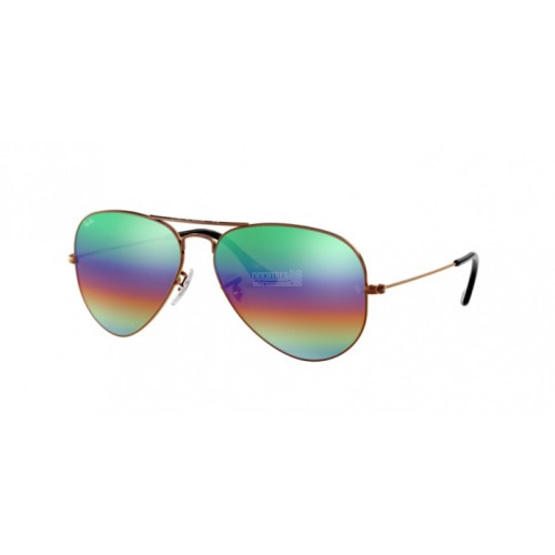 Occhiale da Sole Ray-Ban 0RB3025 AVIATOR LARGE METAL - METLALLIC MEDIUM BRONZE 9018C3