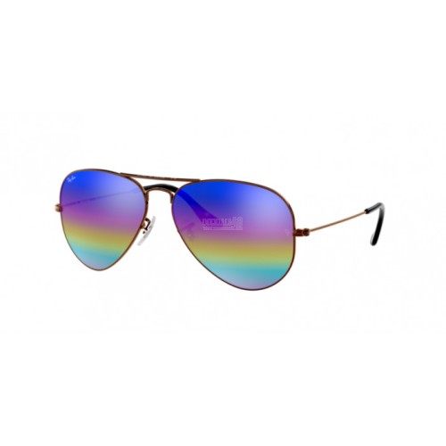 Occhiale da Sole Ray-Ban 0RB3025 AVIATOR LARGE METAL - METALLIC DARK BRONZE 9019C2