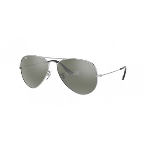 Occhiale da Sole Ray-Ban 0RB3025 AVIATOR LARGE METAL - SILVER W3275