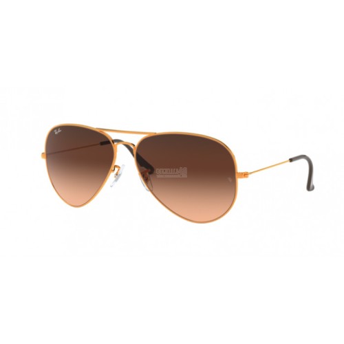 Occhiale da Sole Ray-Ban 0RB3026 AVIATOR LARGE METAL II - SHINY LIGHT BRONZE 9001A5