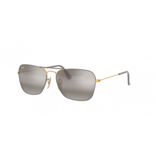 Occhiale da Sole Ray-Ban 0RB3136 CARAVAN - GOLD ON TOP MATTE GREY 9154AH