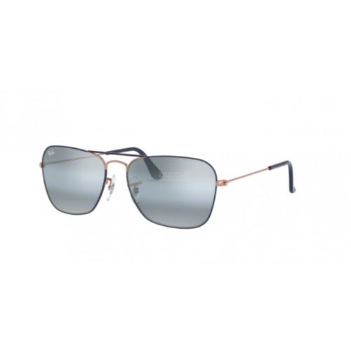 Occhiale da Sole Ray-Ban 0RB3136 CARAVAN - COPPER ON TOP MT DK BLUE 9156AJ