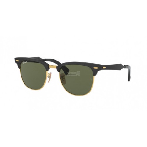 Occhiale da Sole Ray-Ban 0RB3507 CLUBMASTER ALUMINUM - BLACK/ARISTA 136/N5