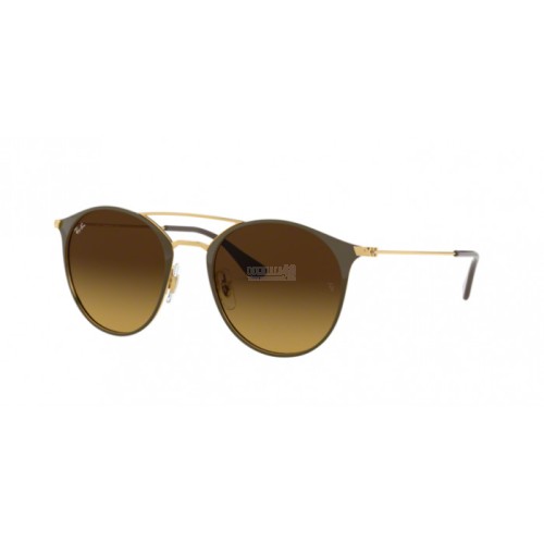 Occhiale da Sole Ray-Ban 0RB3546 - GOLD TOP BROWN 900985