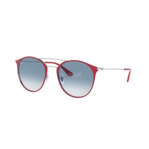 Occhiale da Sole Ray-Ban 0RB3546 - SILVER ON TOP BORDEAUX 91763F