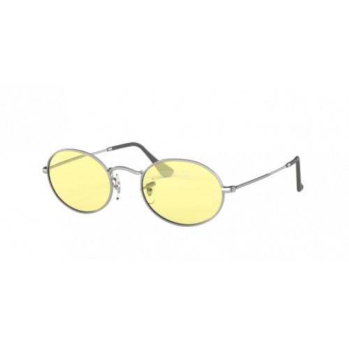 Occhiale da Sole Ray-Ban 0RB3547 OVAL - SILVER 003/T4