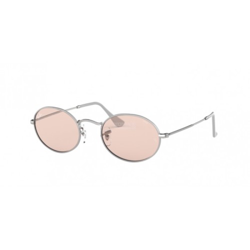 Occhiale da Sole Ray-Ban 0RB3547 OVAL - SILVER 003/T5