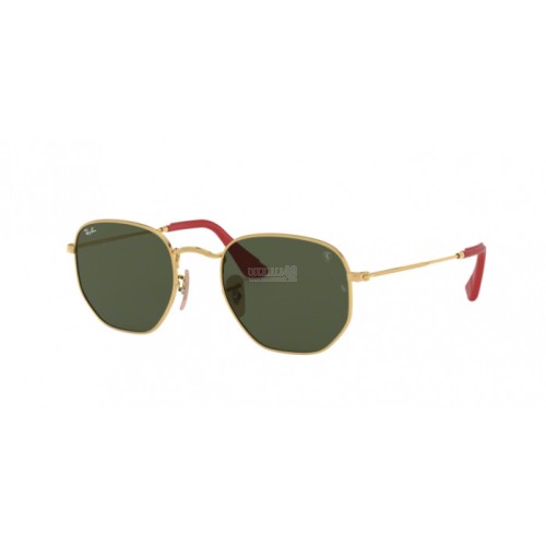 Occhiale da Sole Ray-Ban 0RB3548NM FERRARI - GOLD F00831