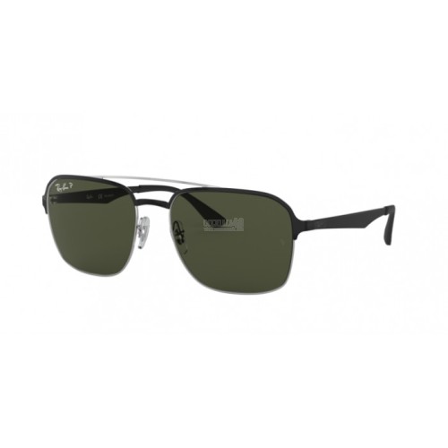 Occhiale da Sole Ray-Ban 0RB3570 - SILVER TOP SHINY BLACK 90049A