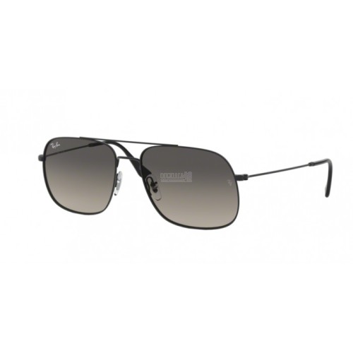 Occhiale da Sole Ray-Ban 0RB3595 ANDREA - RUBBER BLACK 901411