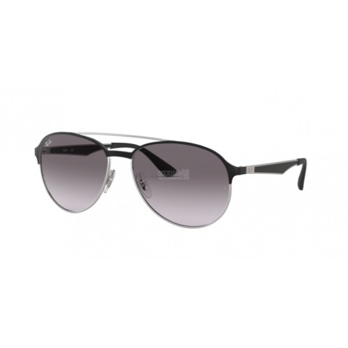 Occhiale da Sole Ray-Ban 0RB3606 - SILVER ON TOP MATTE BLACK 90918G