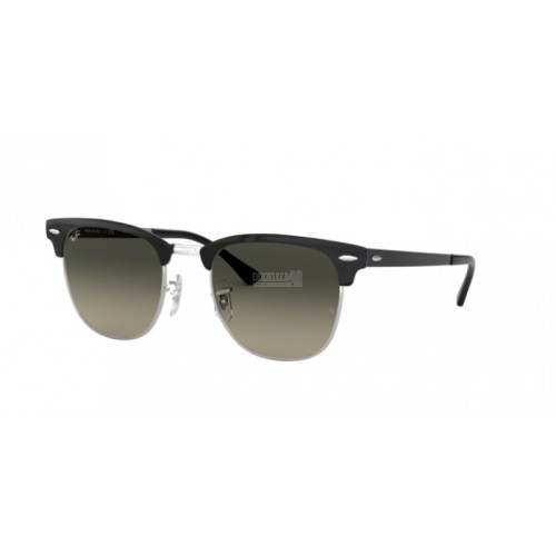 Occhiale da Sole Ray-Ban 0RB3716 CLUBMASTER METAL - SILVER TOP BLACK 900471