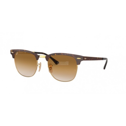 Occhiale da Sole Ray-Ban 0RB3716 CLUBMASTER METAL - GOLD TOP HAVANA 900851