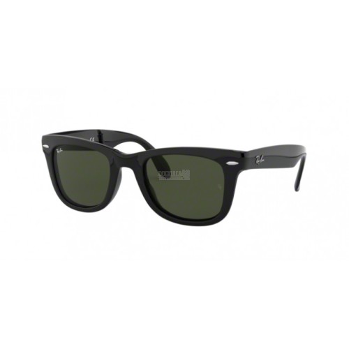 Occhiale da Sole Ray-Ban 0RB4105 FOLDING WAYFARER - BLACK 601