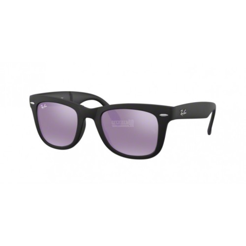 Occhiale da Sole Ray-Ban 0RB4105 FOLDING WAYFARER - MATTE BLACK 601S4K