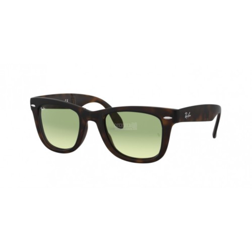 Occhiale da Sole Ray-Ban 0RB4105 FOLDING WAYFARER - MATTE HAVANA 894/4M
