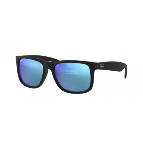 Occhiale da Sole Ray-Ban 0RB4165F JUSTIN - BLACK RUBBER 622/55