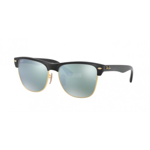 Occhiale da Sole Ray-Ban 0RB4175 CLUBMASTER OVERSIZED - DEMI SHINY BLACK 877/30