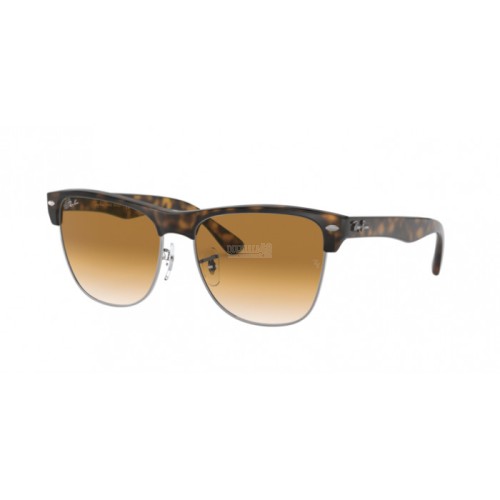 Occhiale da Sole Ray-Ban 0RB4175 CLUBMASTER OVERSIZED - DEMI SHINY HAVANA/GUNMETAL 878/51