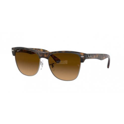 Occhiale da Sole Ray-Ban 0RB4175 CLUBMASTER OVERSIZED - DEMI GLOSS HAVANA 878/M2