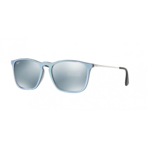Occhiale da Sole Ray-Ban 0RB4187 CHRIS - GREY MIRROR FLASH GREY 631930