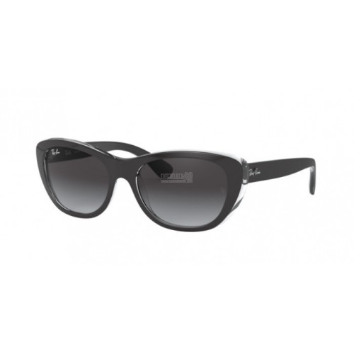 Occhiale da Sole Ray-Ban 0RB4227 - TOP MAT BLACK ON TRANSPARENT 60528G