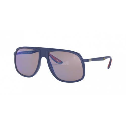 Occhiale da Sole Ray-Ban 0RB4308M FERRARI - MATTE DARK BLUE F604H0