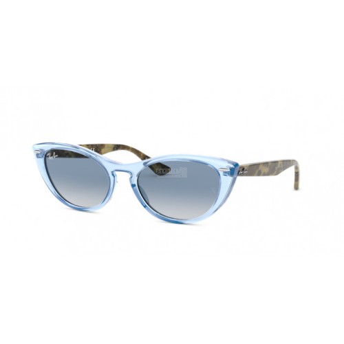 Occhiale da Sole Ray-Ban 0RB4314N NINA - TRASPARENT LIGHT BLUE 12833F
