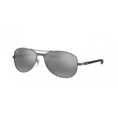 Occhiale da Sole Ray-Ban 0RB8301 RB8301 - SHINY GUNMETAL 004/K6