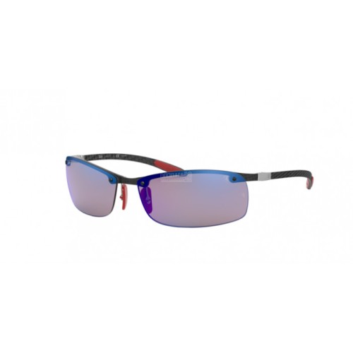 Occhiale da Sole Ray-Ban 0RB8305M FERRARI - SHINY DARK CARBON F005H0