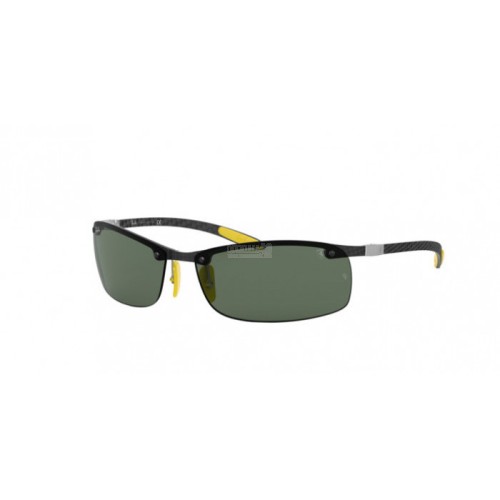 Occhiale da Sole Ray-Ban 0RB8305M FERRARI - SHINY DARK CARBON F01071