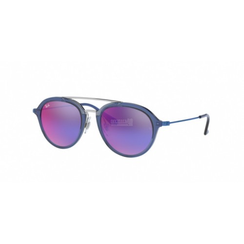 Occhiale da Sole Ray-Ban Junior 0RJ9065S - TRASPARENT BLUE 7037B1