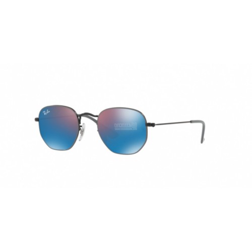 Occhiale da Sole Ray-Ban Junior 0RJ9541SN JUNIOR HEXAGONAL - DEMI GLOS BLACK ON GREY 261/7V