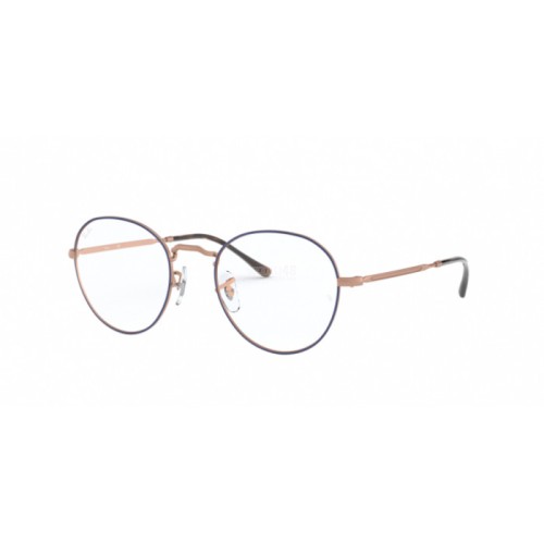 Occhiale da Vista RAY-BAN VISTA 0RX3582V ROUND METAL II - TOP BLUE ON MATTE COPPER 3035