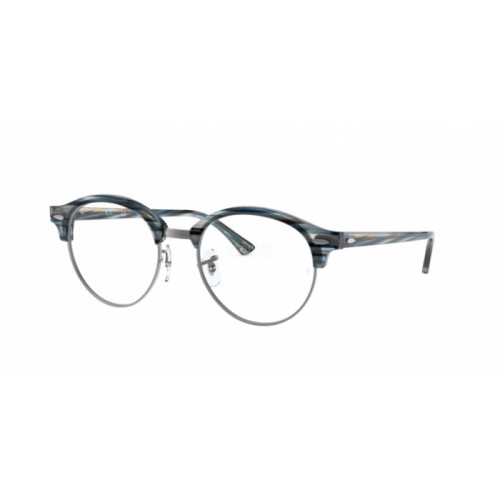 Occhiale da Vista RAY-BAN VISTA 0RX4246V CLUBROUND - BLUE/GREY STRIPPED 5750
