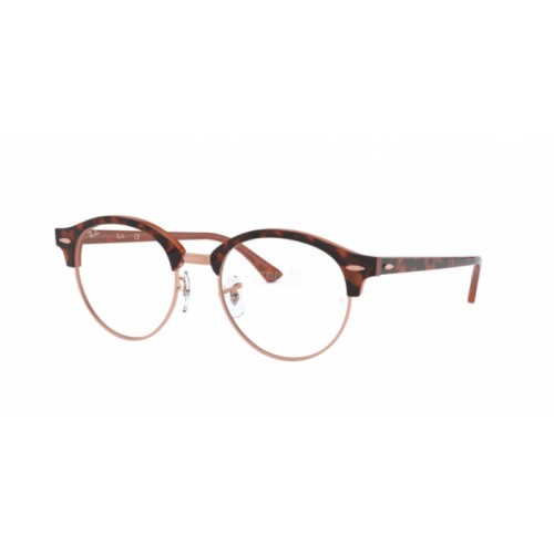 Occhiale da Vista RAY-BAN VISTA 0RX4246V CLUBROUND - TOP HAVANA ON BROWN 5884