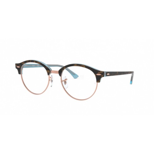 Occhiale da Vista RAY-BAN VISTA 0RX4246V CLUBROUND - TOP HAVANA ON LIGHT BLUE 5885