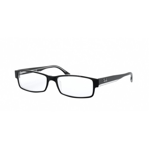 Occhiale da Vista RAY-BAN VISTA 0RX5114 - TOP BLACK ON TRANSPARENT 2034