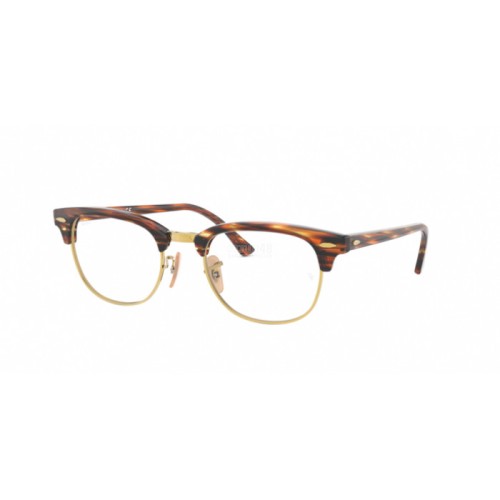Occhiale da Vista RAY-BAN VISTA 0RX5154 CLUBMASTER - BROWN/BEIGE STRIPPED 5751