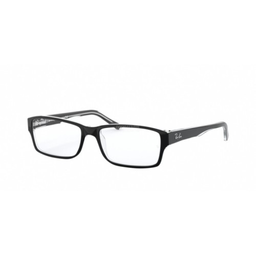Occhiale da Vista RAY-BAN VISTA 0RX5169 - TOP BLACK ON TRANSPARENT 2034