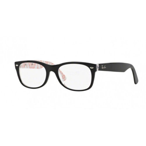 Occhiale da Vista RAY-BAN VISTA 0RX5184 NEW WAYFARER - TOP BLACK ON TEXTURE WHITE 5014