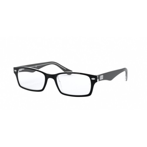 Occhiale da Vista RAY-BAN VISTA 0RX5206 - TOP BLACK ON TRANSPARENT 2034