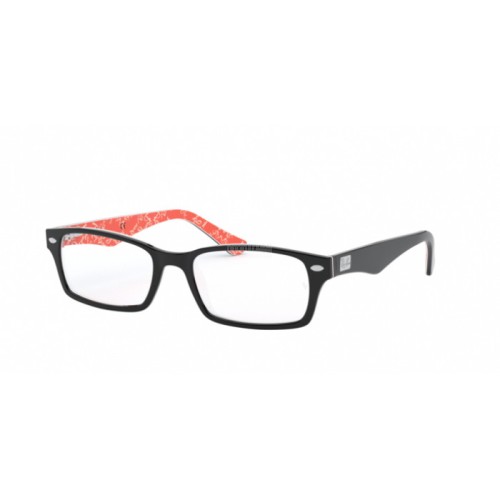 Occhiale da Vista RAY-BAN VISTA 0RX5206 - TOP BLACK ON TEXTURE RED 2479