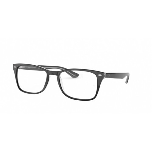Occhiale da Vista RAY-BAN VISTA 0RX5228M - TRASPARENT ON TOP BLACK 2034