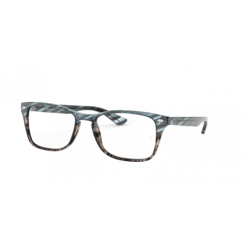 Occhiale da Vista RAY-BAN VISTA 0RX5228M - BLUE GRADIENT GREY STRIPPED 5839
